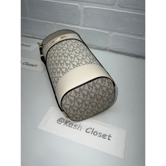 Michael Kors wine bottle bag holder light cream - Picture 4 of 8